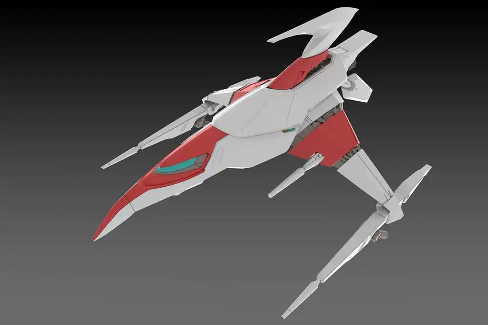 Dariusburst CS Rdzenny plastikowy zestaw 1/144 Legend Silver Hawk 3F-1B Kosmiczny Myśliwiec 14 cm zdjęcie produktu