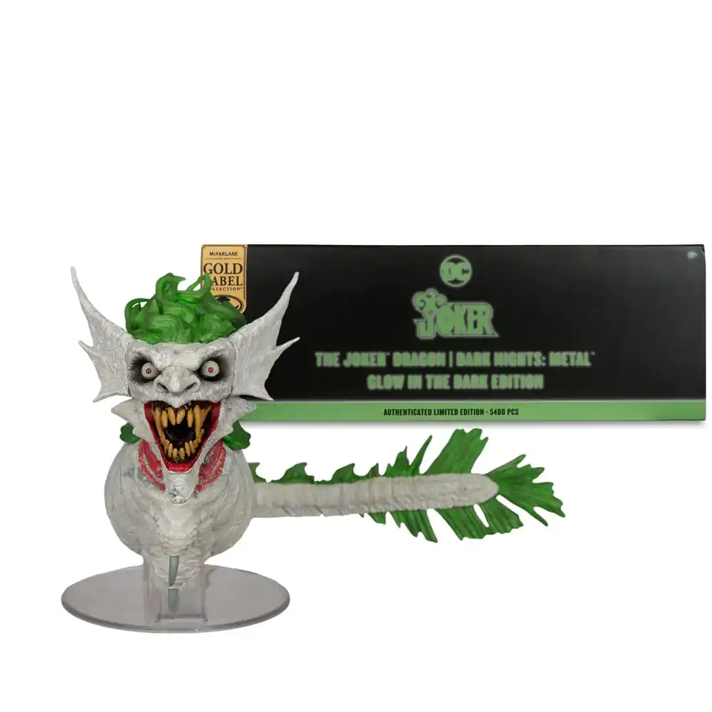Dark Nights: Metal DC Multiverse Figurka Akcji Joker Dragon Glow in the Dark Edition (Gold Label) 25 cm zdjęcie produktu