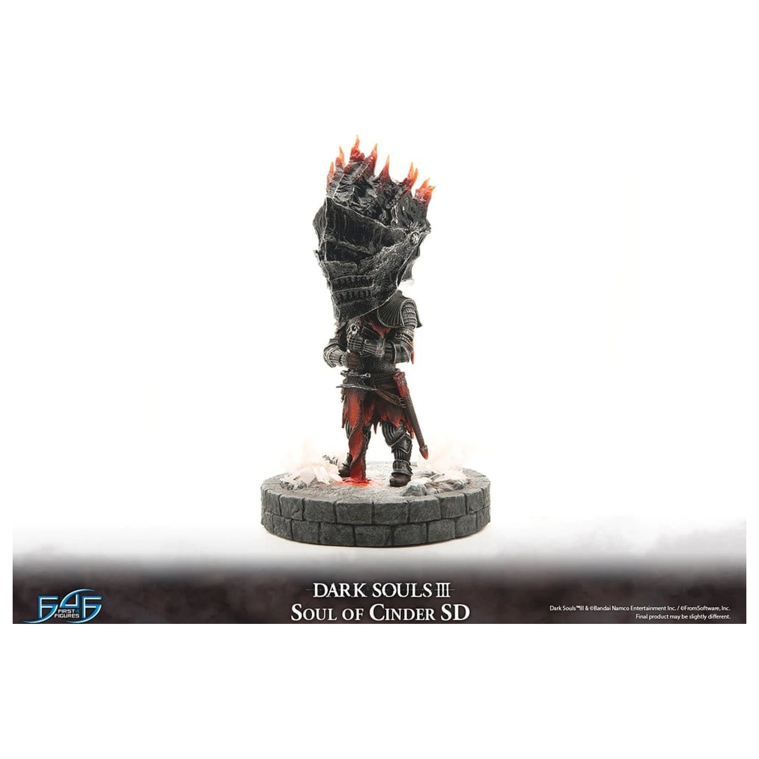 Dark Souls III Żywiczna Statuetka Soul of Cinder SD 22 cm zdjęcie produktu