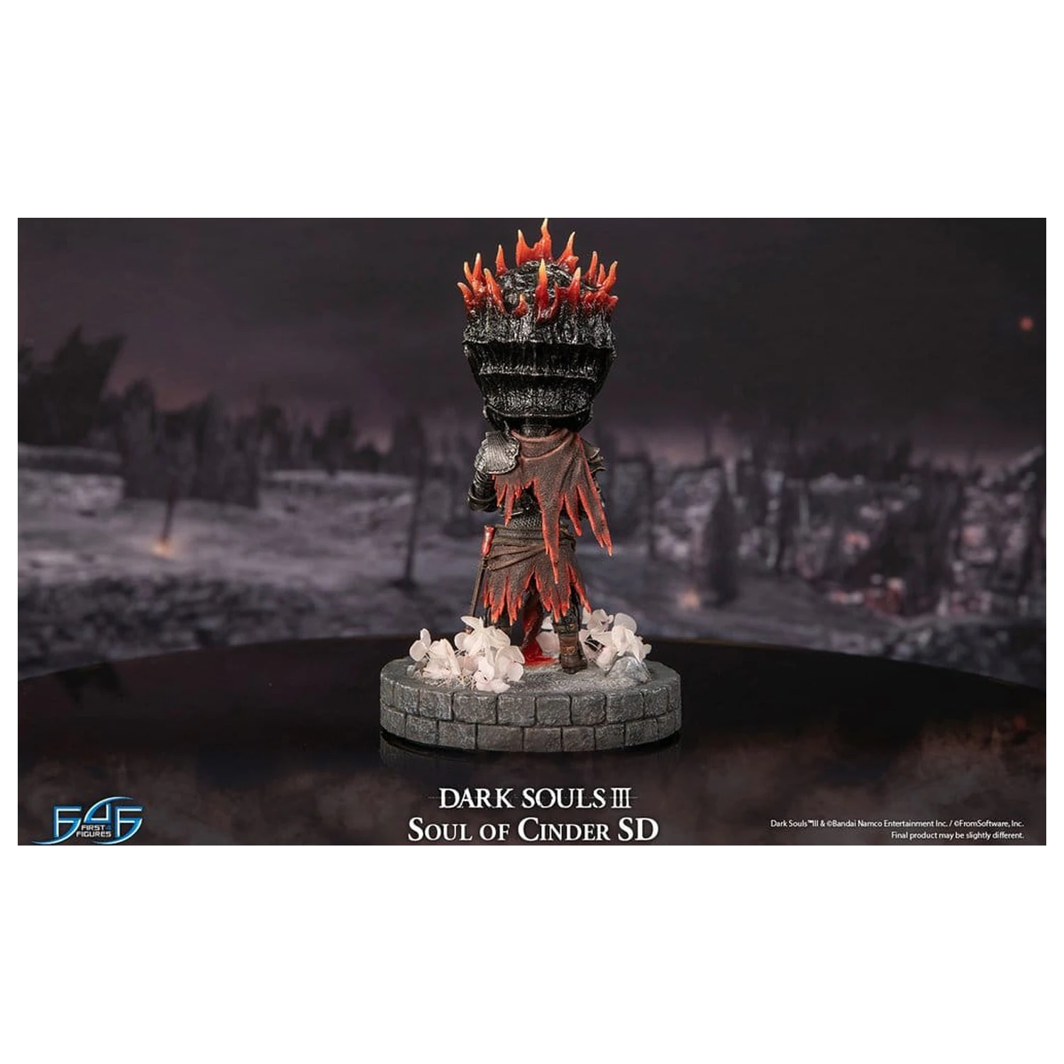 Dark Souls III Żywiczna Statuetka Soul of Cinder SD 22 cm zdjęcie produktu