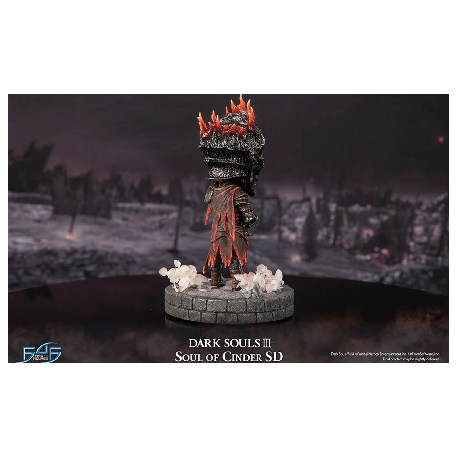 Dark Souls III Żywiczna Statuetka Soul of Cinder SD 22 cm zdjęcie produktu