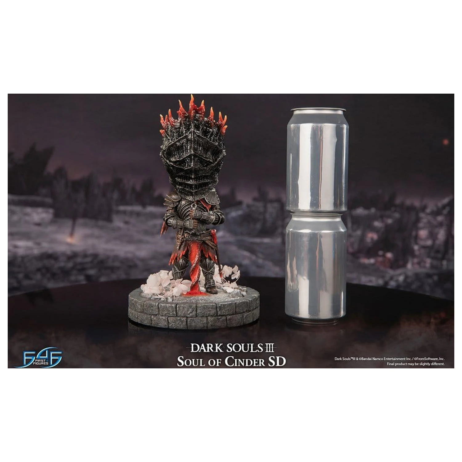 Dark Souls III Żywiczna Statuetka Soul of Cinder SD 22 cm zdjęcie produktu