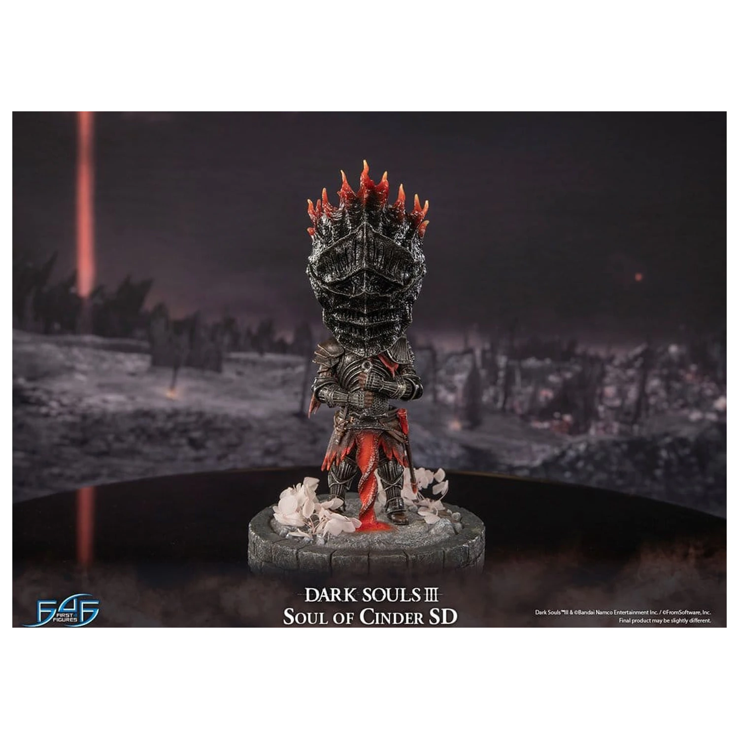 Dark Souls III Żywiczna Statuetka Soul of Cinder SD 22 cm zdjęcie produktu