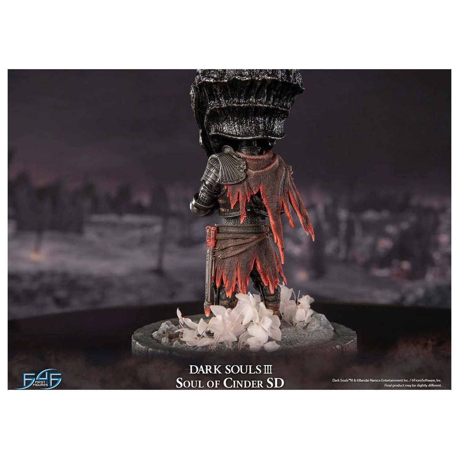 Dark Souls III Żywiczna Statuetka Soul of Cinder SD 22 cm zdjęcie produktu