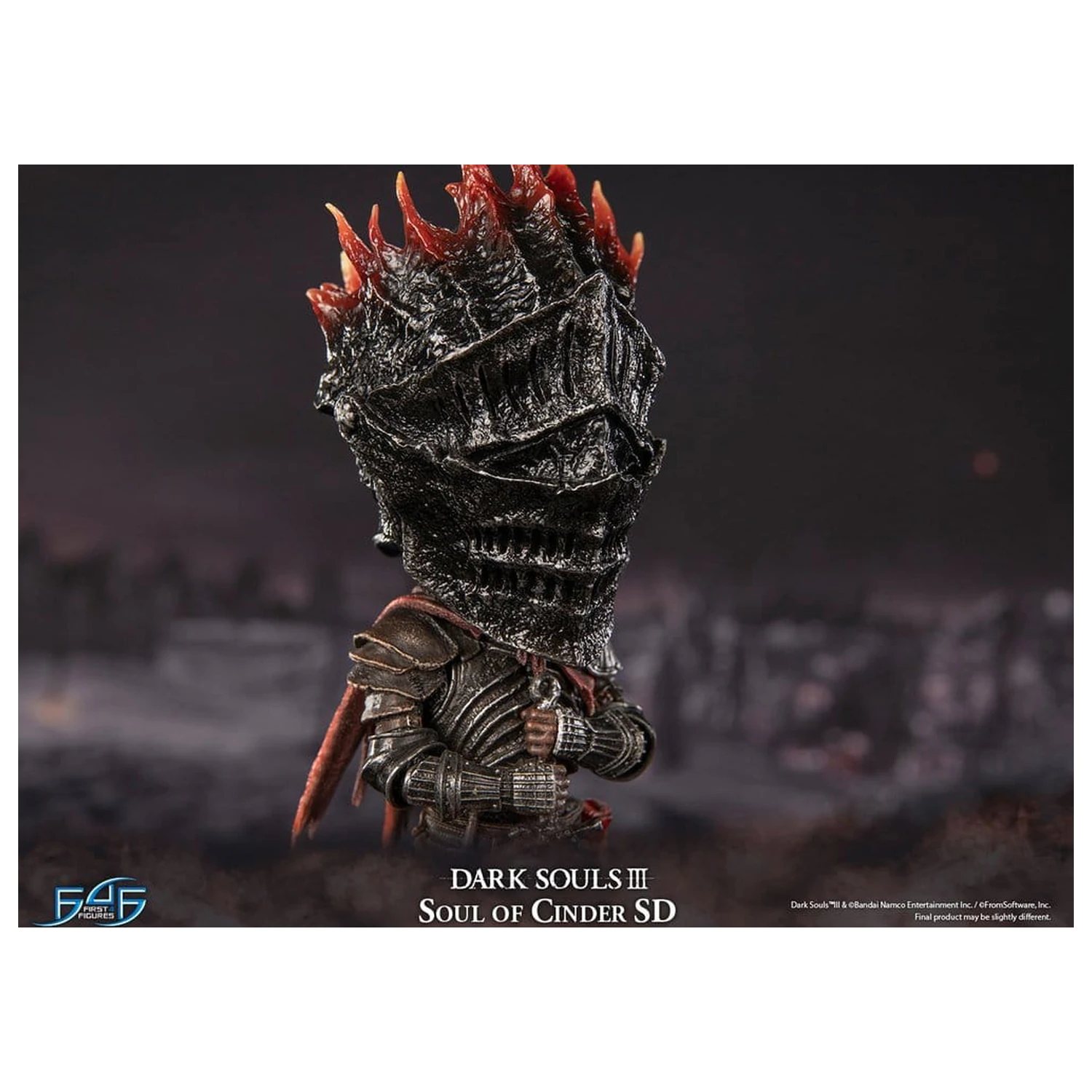 Dark Souls III Żywiczna Statuetka Soul of Cinder SD 22 cm zdjęcie produktu