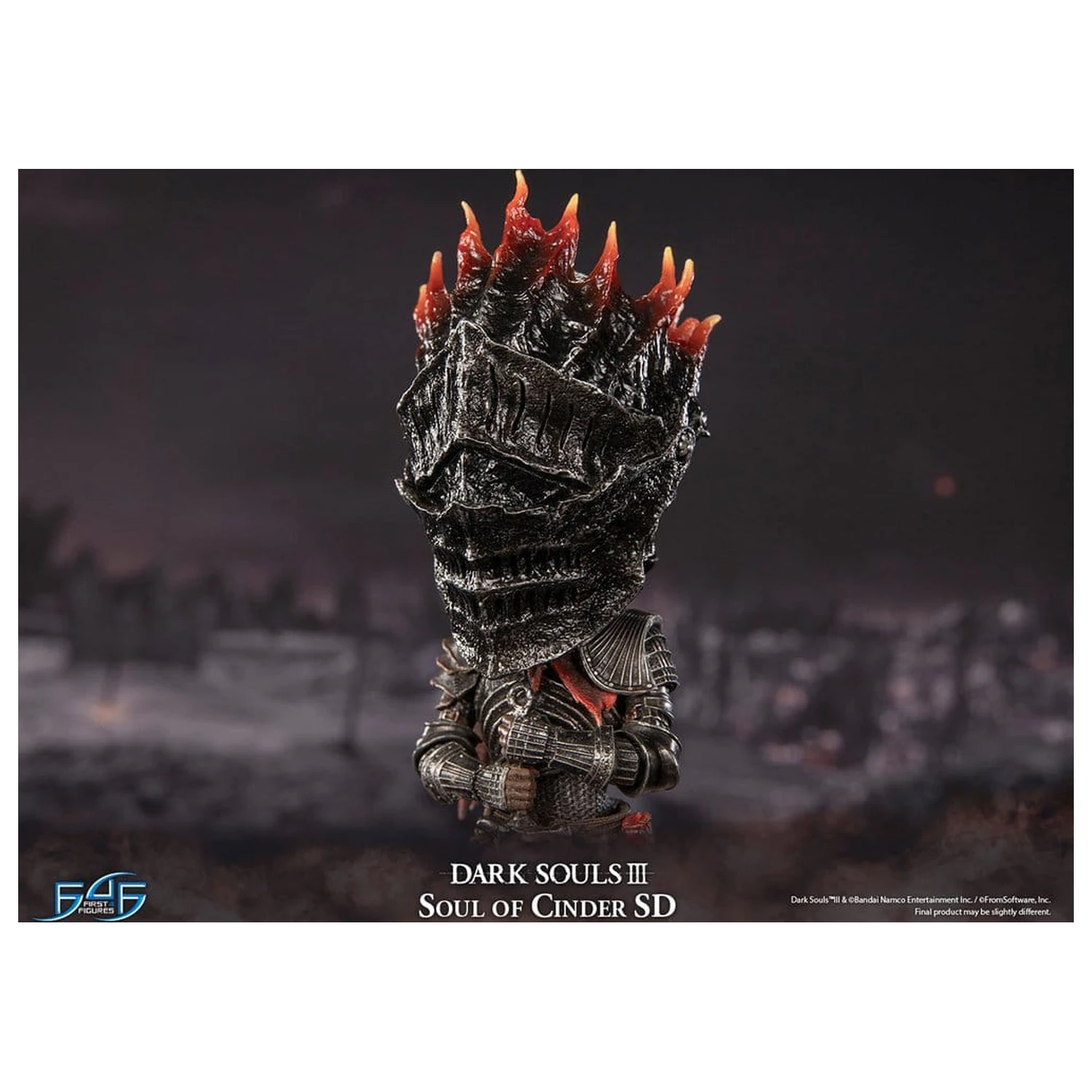 Dark Souls III Żywiczna Statuetka Soul of Cinder SD 22 cm zdjęcie produktu
