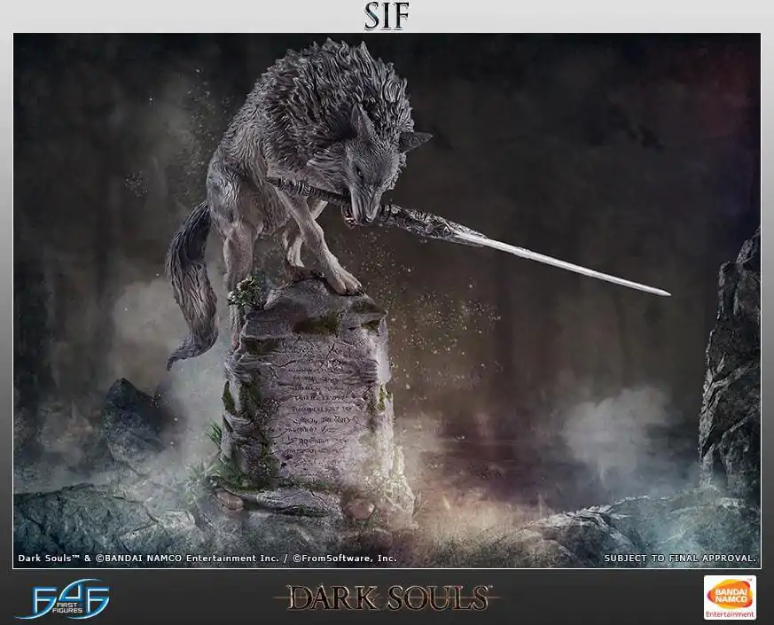 Figura Dark Souls The Great Grey Wolf Sif 64 cm zdjęcie produktu