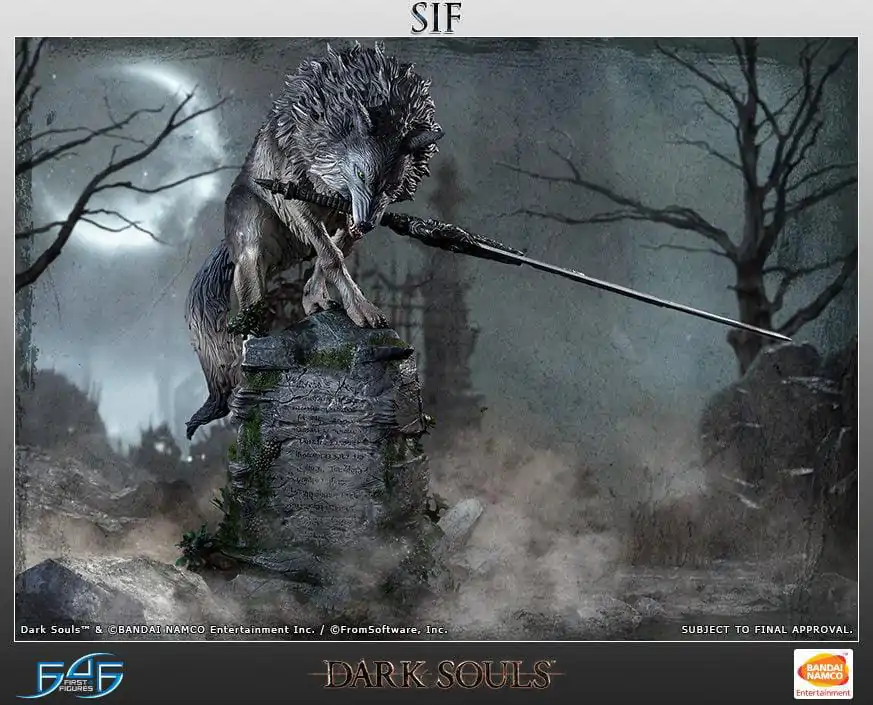 Figura Dark Souls The Great Grey Wolf Sif 64 cm zdjęcie produktu