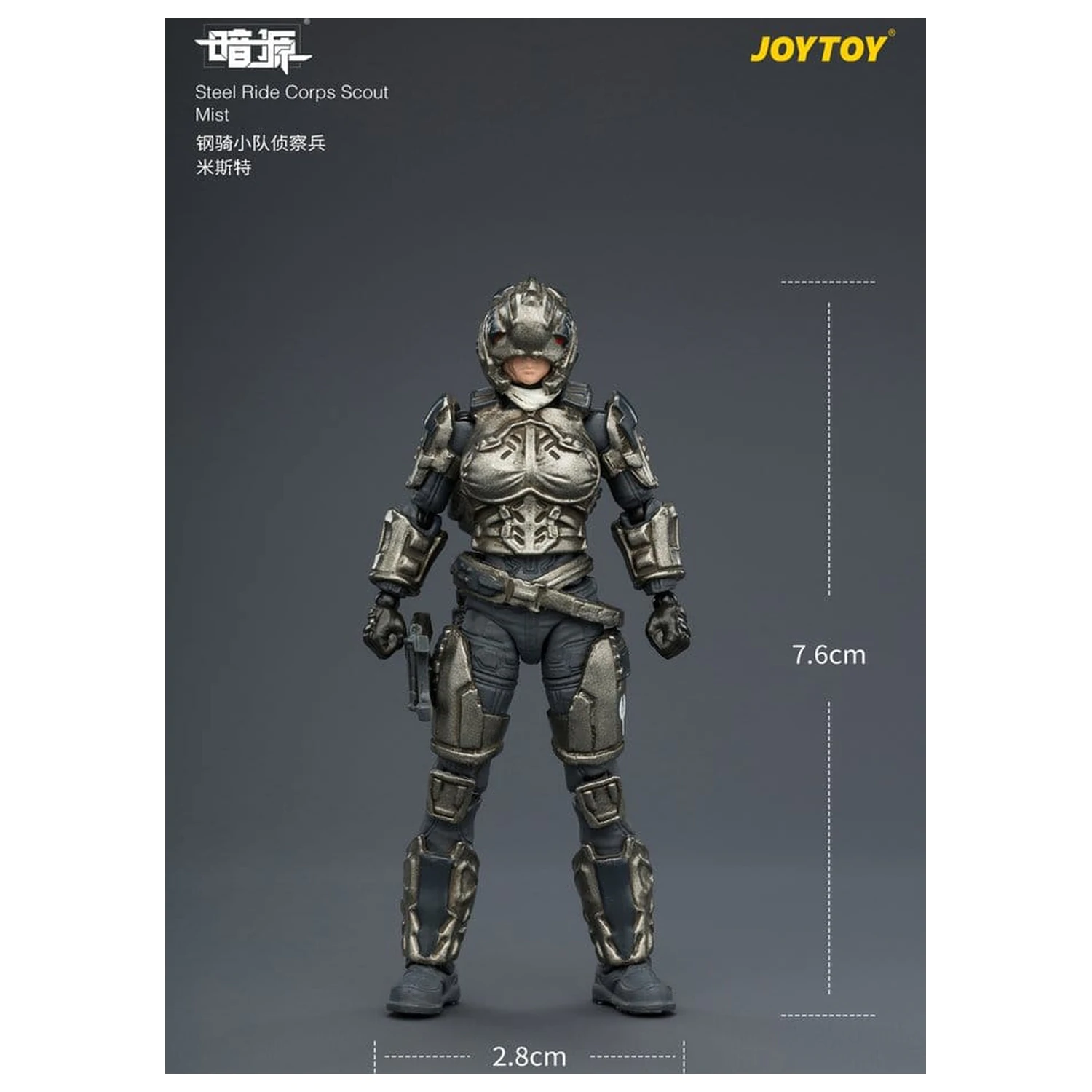 Dark Source Steel Ride Corps figurka akcji Scout Mist 8 cm zdjęcie produktu