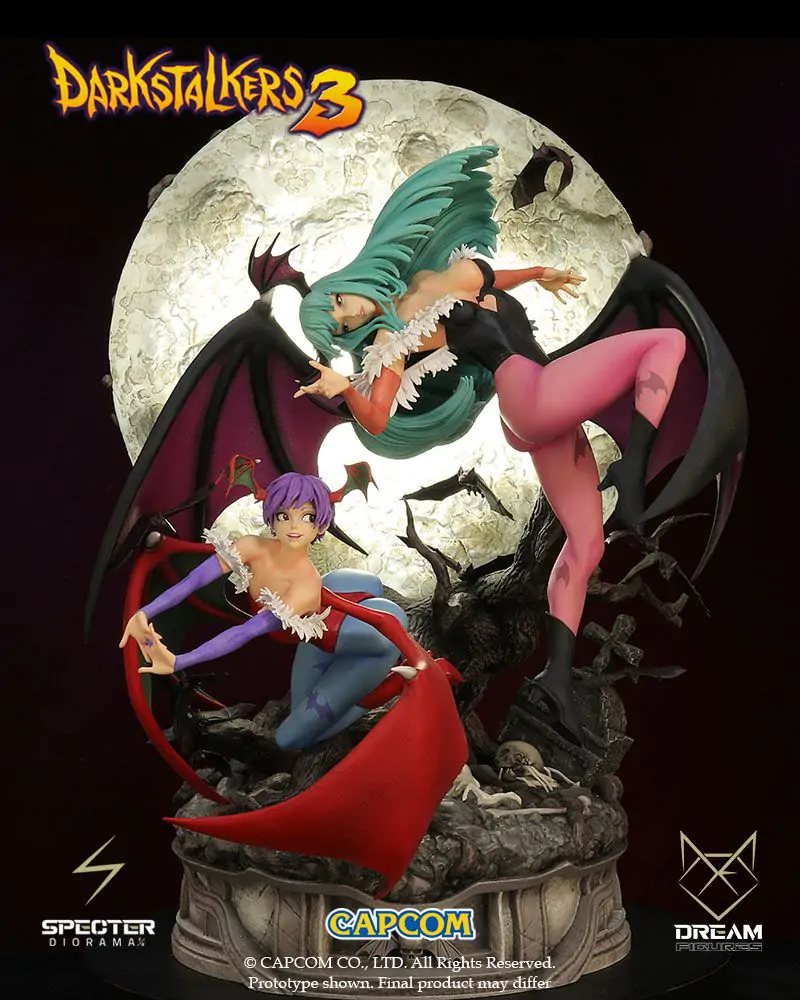 Darkstalkers 3 Specter Diorama 1/6 Morrigan & Lilith 47 cm zdjęcie produktu