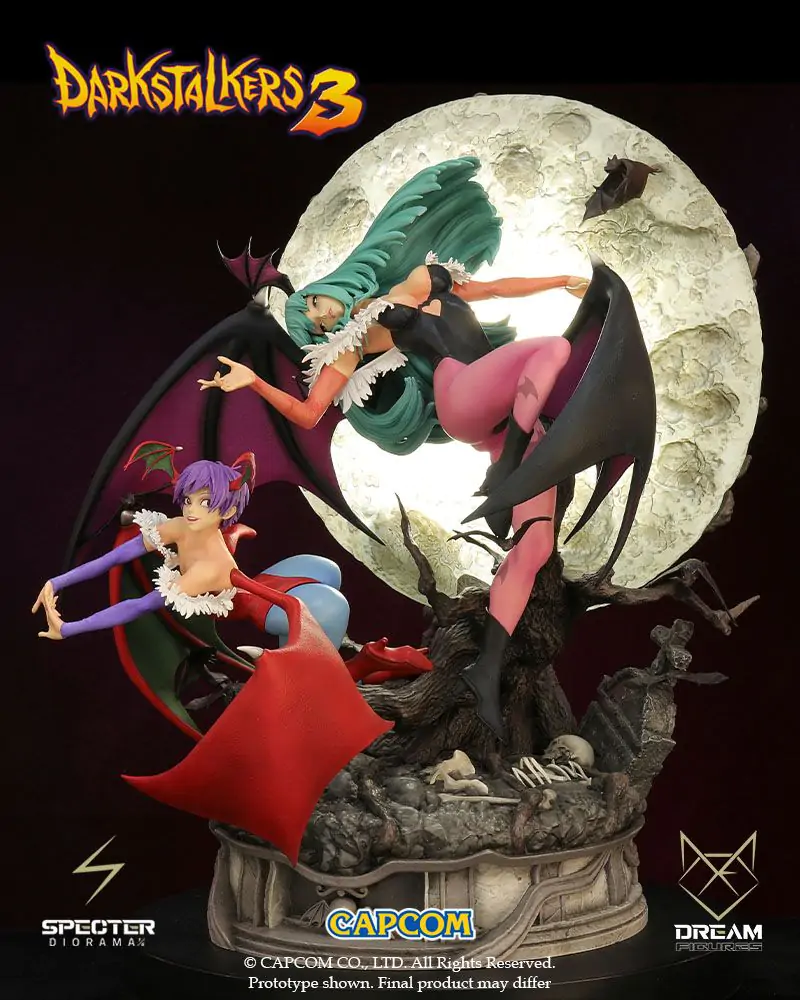 Darkstalkers 3 Specter Diorama 1/6 Morrigan & Lilith 47 cm zdjęcie produktu