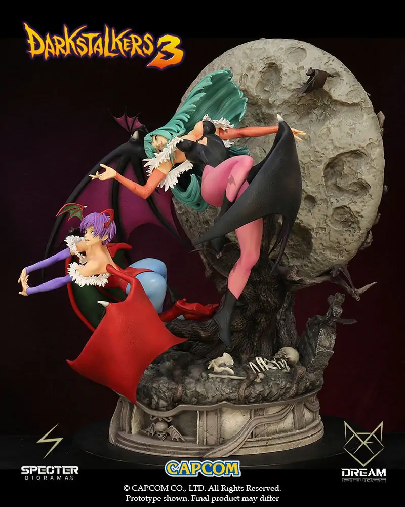 Darkstalkers 3 Specter Diorama 1/6 Morrigan & Lilith 47 cm zdjęcie produktu