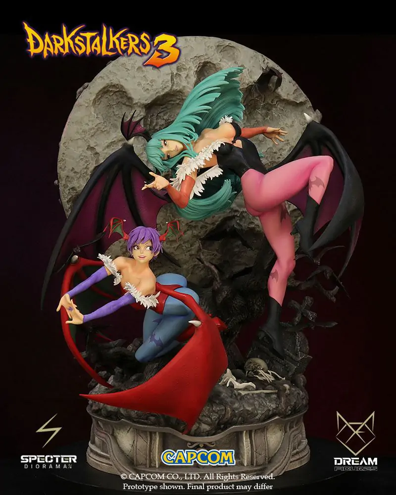 Darkstalkers 3 Specter Diorama 1/6 Morrigan & Lilith 47 cm zdjęcie produktu