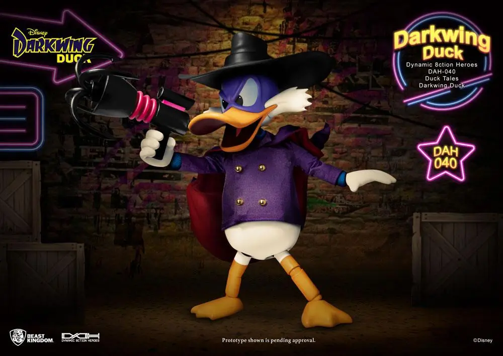 Darkwing Duck Dynamic 8ction Heroes Figurka Akcji 1/9 Darkwing Duck 16 cm zdjęcie produktu