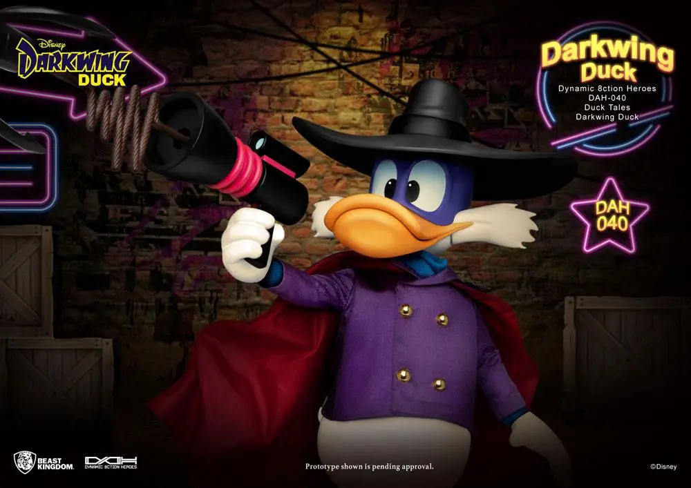 Darkwing Duck Dynamic 8ction Heroes Figurka Akcji 1/9 Darkwing Duck 16 cm zdjęcie produktu