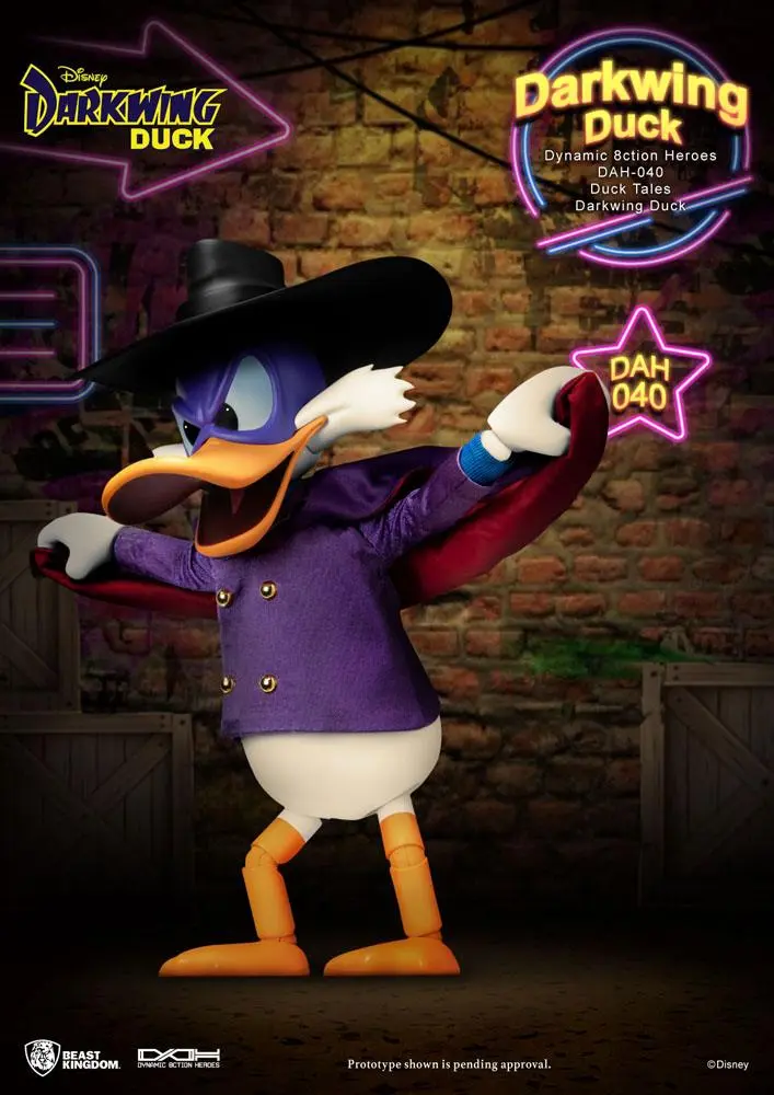 Darkwing Duck Dynamic 8ction Heroes Figurka Akcji 1/9 Darkwing Duck 16 cm zdjęcie produktu