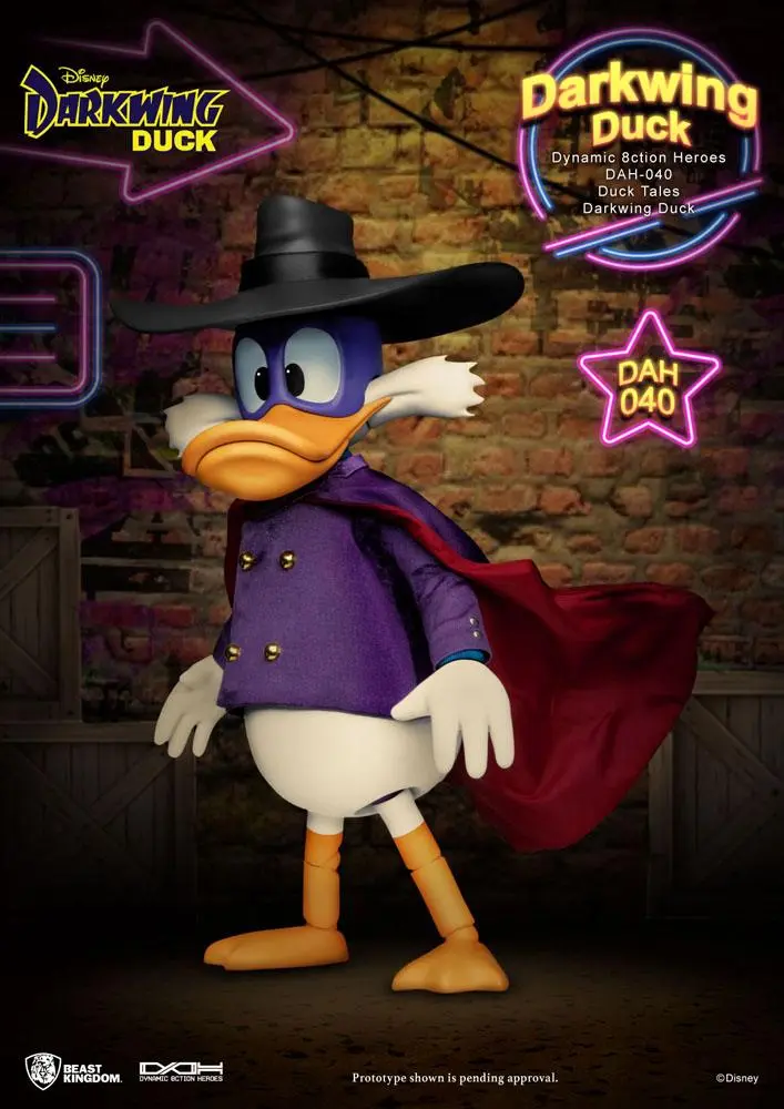 Darkwing Duck Dynamic 8ction Heroes Figurka Akcji 1/9 Darkwing Duck 16 cm zdjęcie produktu