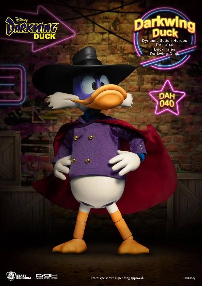 Darkwing Duck Dynamic 8ction Heroes Figurka Akcji 1/9 Darkwing Duck 16 cm zdjęcie produktu