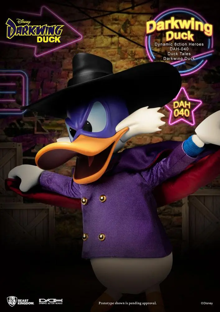 Darkwing Duck Dynamic 8ction Heroes Figurka Akcji 1/9 Darkwing Duck 16 cm zdjęcie produktu