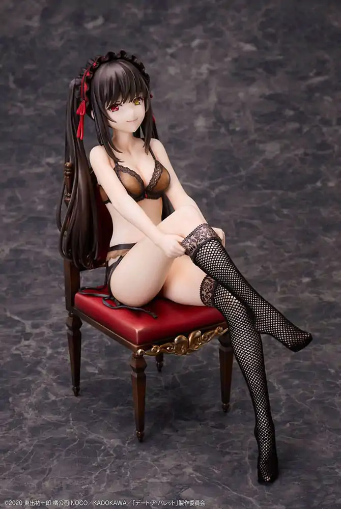 Date A Bullet PVC Statues 1/7 Kurumi Tokisaki & White Queen 17 cm Figurki zdjęcie produktu