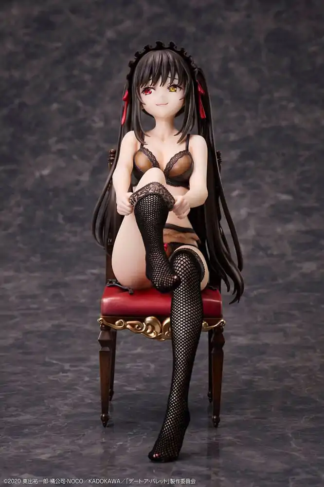 Date A Bullet PVC Statues 1/7 Kurumi Tokisaki & White Queen 17 cm Figurki zdjęcie produktu
