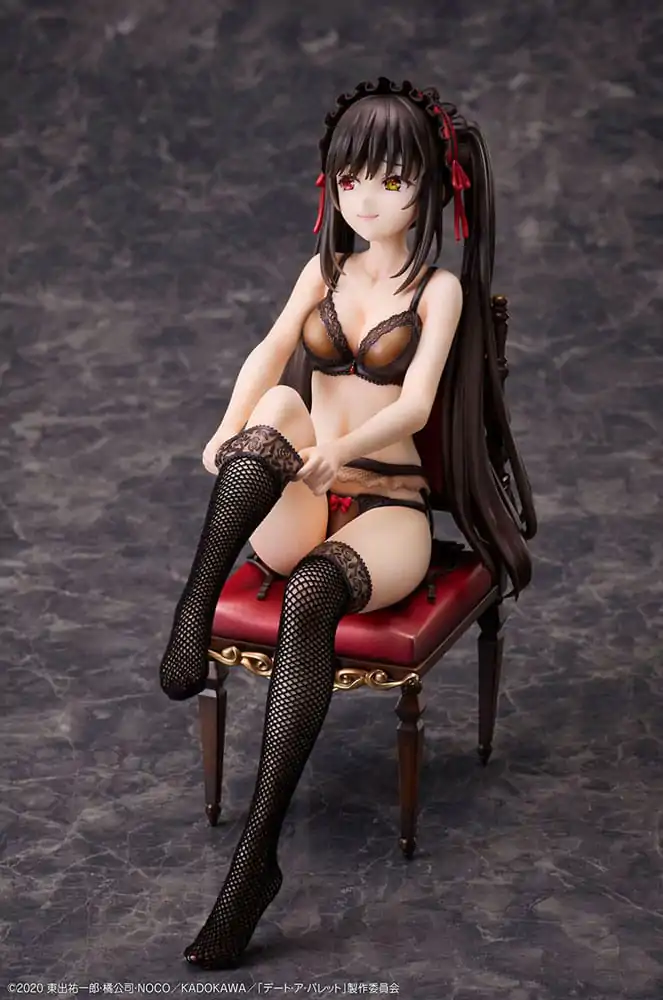 Date A Bullet PVC Statues 1/7 Kurumi Tokisaki & White Queen 17 cm Figurki zdjęcie produktu