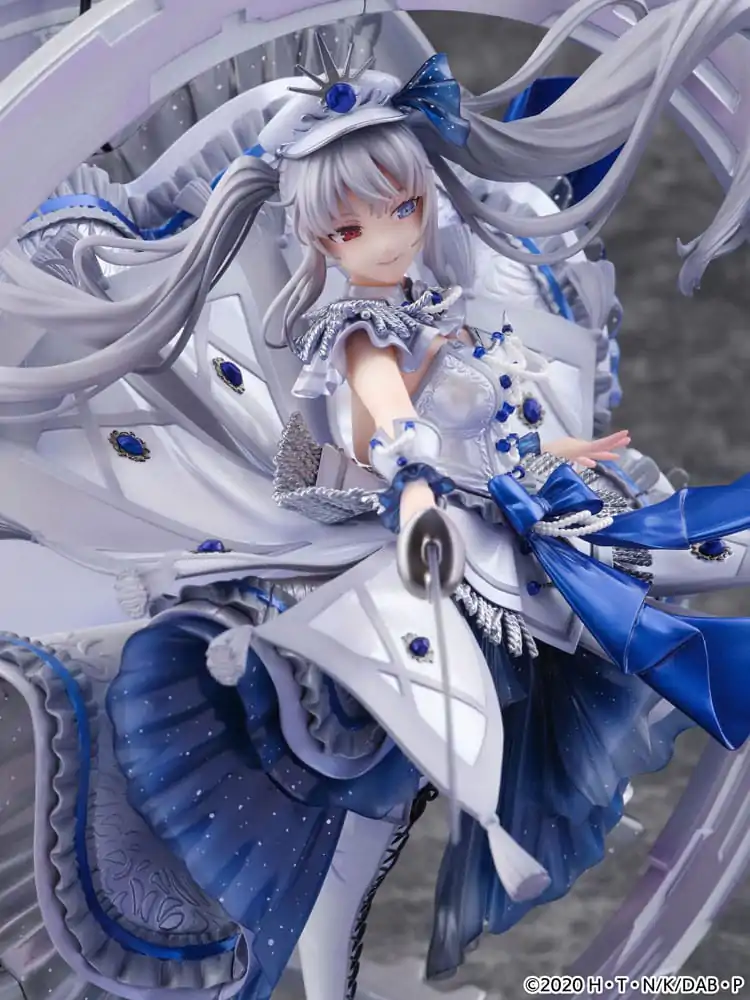 Date A Bullet SHIBUYA SCRAMBLE FIGURE Statuetka PVC 1/7 Biała Królowa -Royal Blue Sapphire Dress Ver. 33 cm zdjęcie produktu