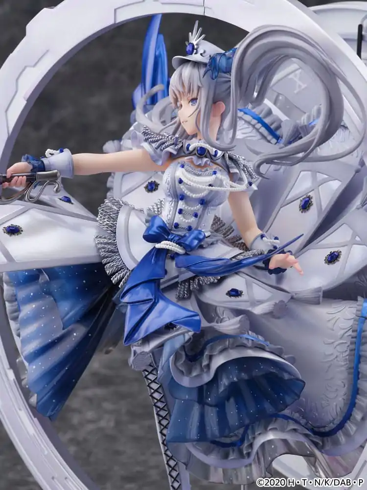 Date A Bullet SHIBUYA SCRAMBLE FIGURE Statuetka PVC 1/7 Biała Królowa -Royal Blue Sapphire Dress Ver. 33 cm zdjęcie produktu
