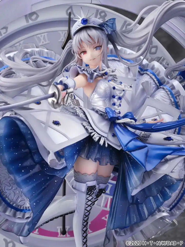 Date A Bullet SHIBUYA SCRAMBLE FIGURE Statuetka PVC 1/7 Biała Królowa -Royal Blue Sapphire Dress Ver. 33 cm zdjęcie produktu