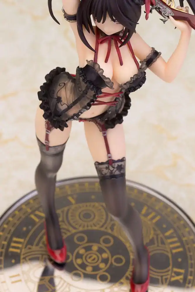 Date A Live Statua 1/7 Kurumi Tokisaki Lingerie Ver. Black 24 cm zdjęcie produktu