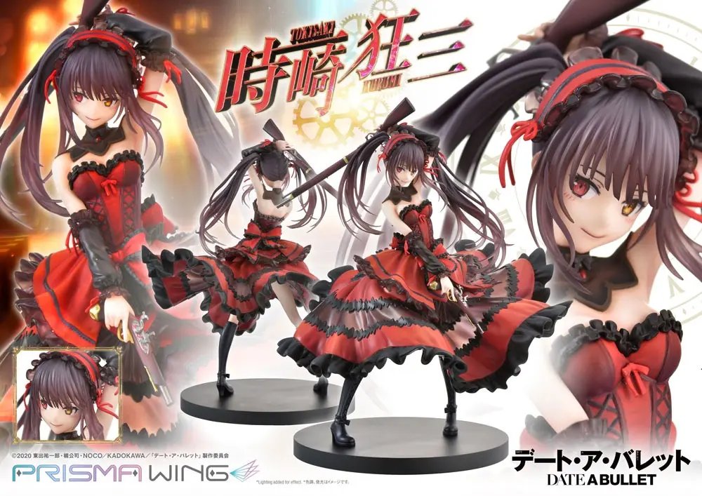 Date A Live Fragment: Date A Bullet Prisma Wing Statua PVC 1/7 Kurumi Tokisaki 27 cm zdjęcie produktu