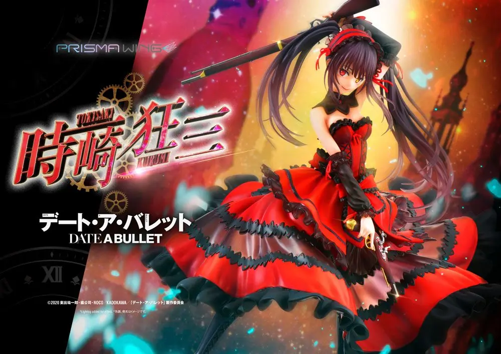Date A Live Fragment: Date A Bullet Prisma Wing Statua PVC 1/7 Kurumi Tokisaki 27 cm zdjęcie produktu