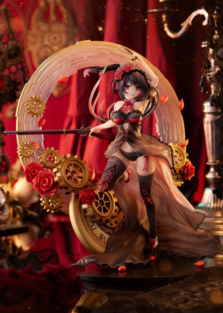 Date A Live IV PVC Statue 1/7 Kurumi Tokisaki Lingerie Swimwear Ver. 27 cm zdjęcie produktu