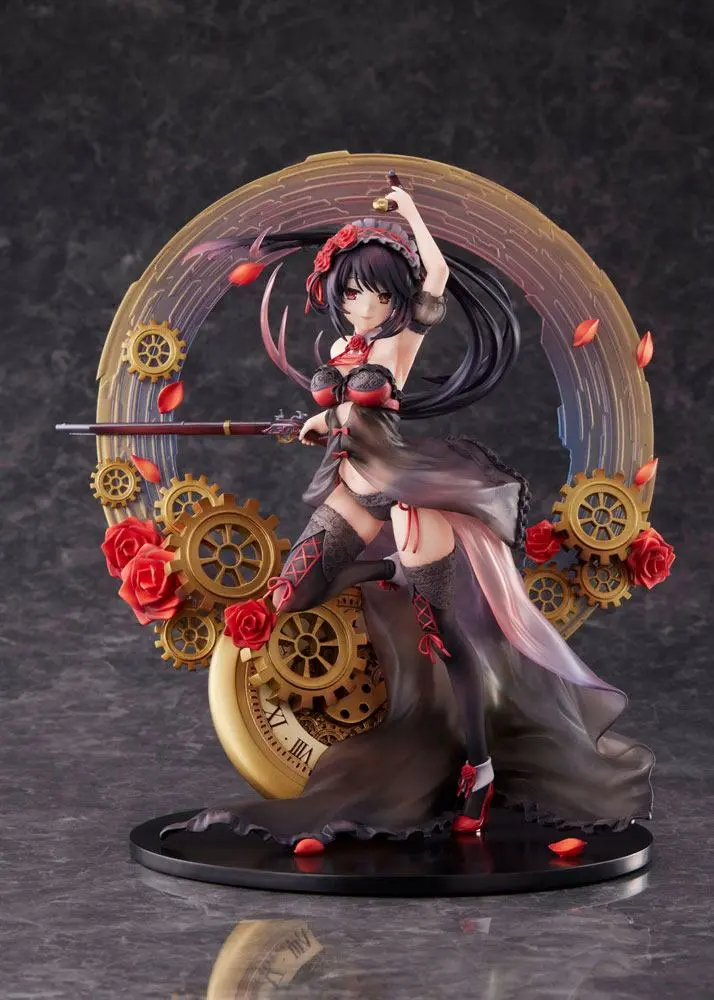 Date A Live IV PVC Statue 1/7 Kurumi Tokisaki Lingerie Swimwear Ver. 27 cm zdjęcie produktu