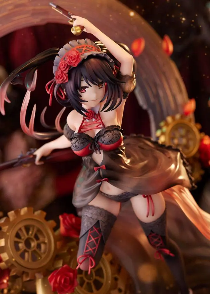 Date A Live IV PVC Statue 1/7 Kurumi Tokisaki Lingerie Swimwear Ver. 27 cm zdjęcie produktu