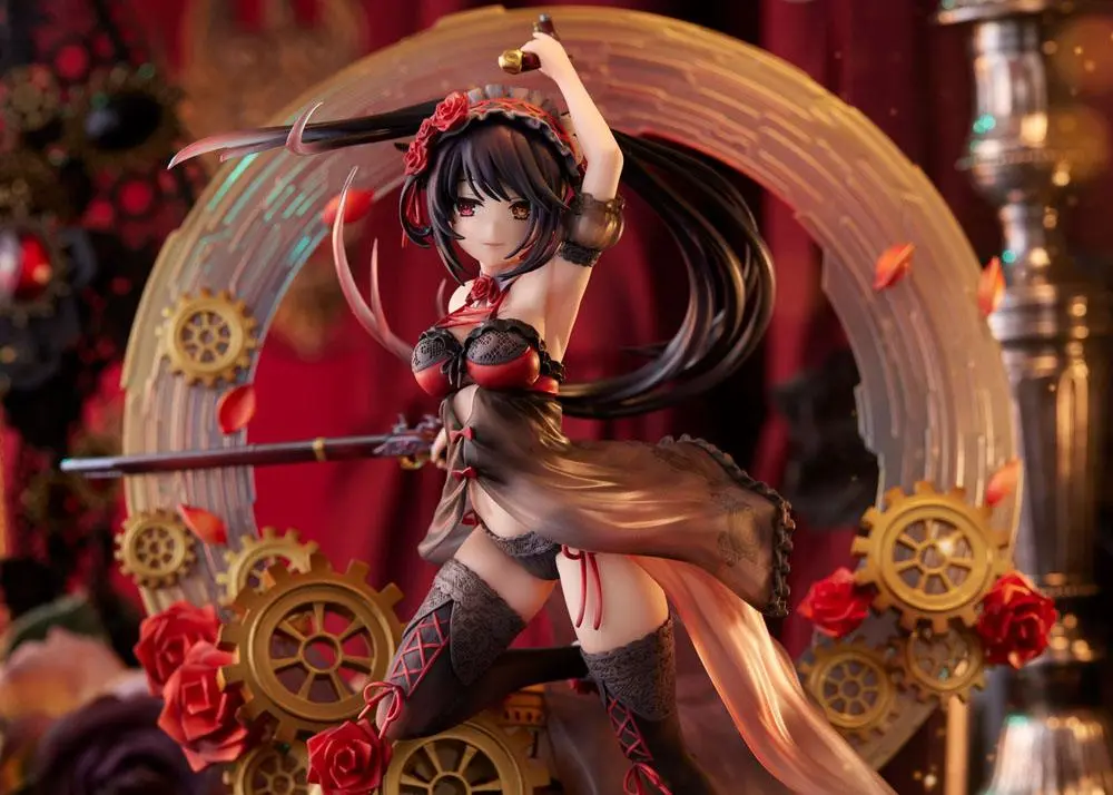 Date A Live IV PVC Statue 1/7 Kurumi Tokisaki Lingerie Swimwear Ver. 27 cm zdjęcie produktu