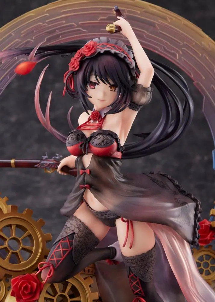 Date A Live IV PVC Statue 1/7 Kurumi Tokisaki Lingerie Swimwear Ver. 27 cm zdjęcie produktu