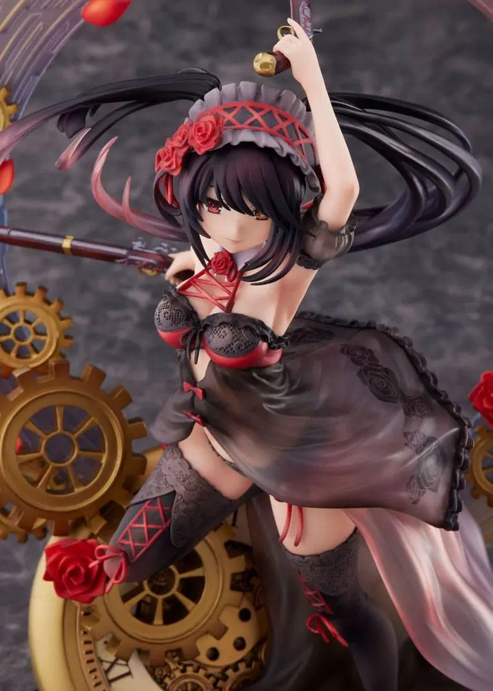 Date A Live IV PVC Statue 1/7 Kurumi Tokisaki Lingerie Swimwear Ver. 27 cm zdjęcie produktu
