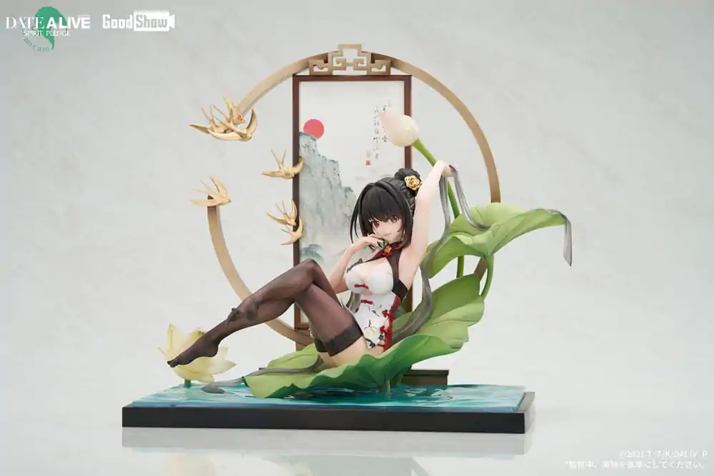 Date A Live: Spirit Pledge Statuetka PVC 1/7 Kurumi Tokisaki Ink Black China Dress Ver. 22 cm zdjęcie produktu