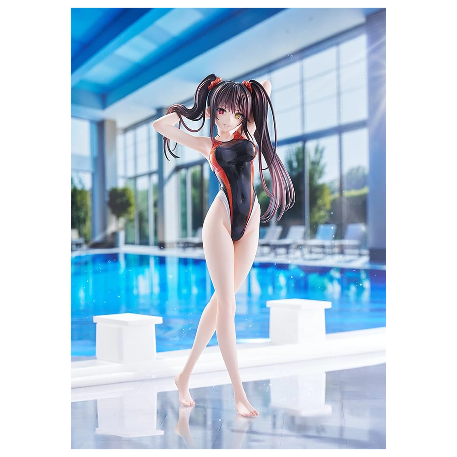 Date A Live Swimsuit Silhouette PVC Figurka 1/7 Kurumi Tokisaki Swimwear Ver. 24 cm zdjęcie produktu