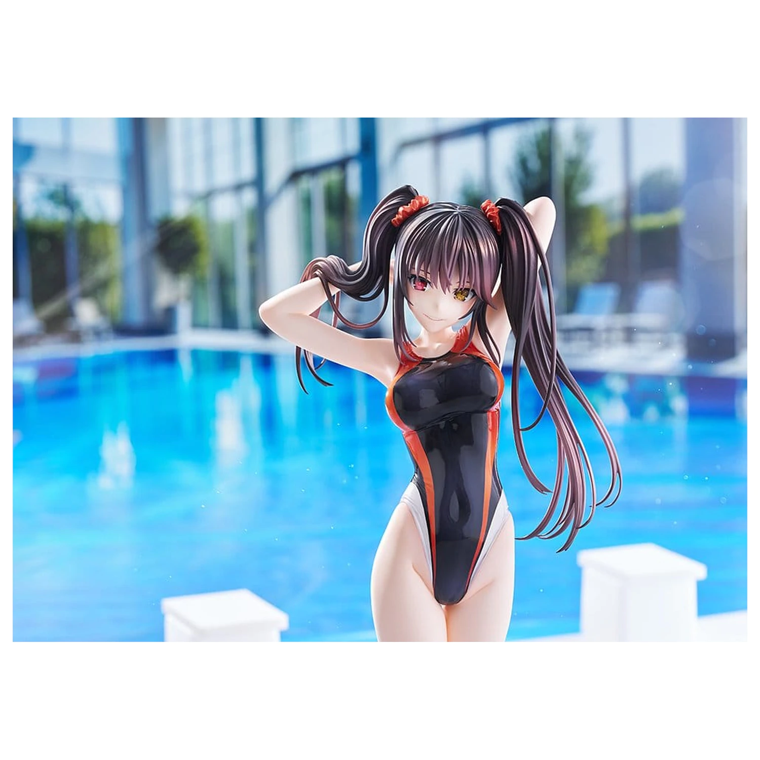 Date A Live Swimsuit Silhouette PVC Figurka 1/7 Kurumi Tokisaki Swimwear Ver. 24 cm zdjęcie produktu