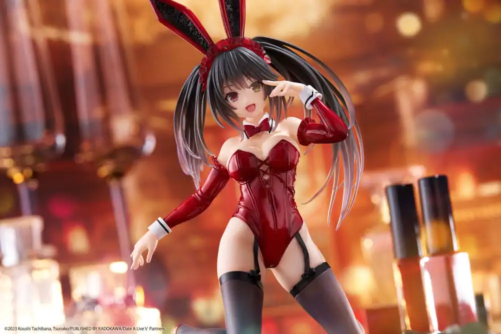 Date A Live V Statua PVC Figurka na biurko Cute Figure Kurumi Tokisaki Bunny Ver. 13 cm zdjęcie produktu