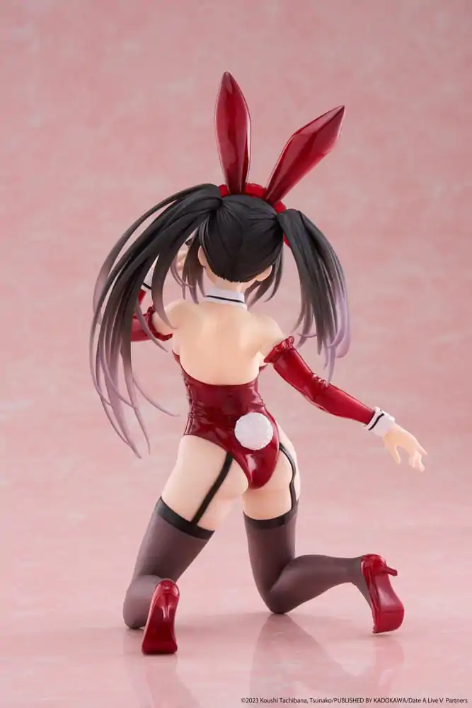 Date A Live V Statua PVC Figurka na biurko Cute Figure Kurumi Tokisaki Bunny Ver. 13 cm zdjęcie produktu