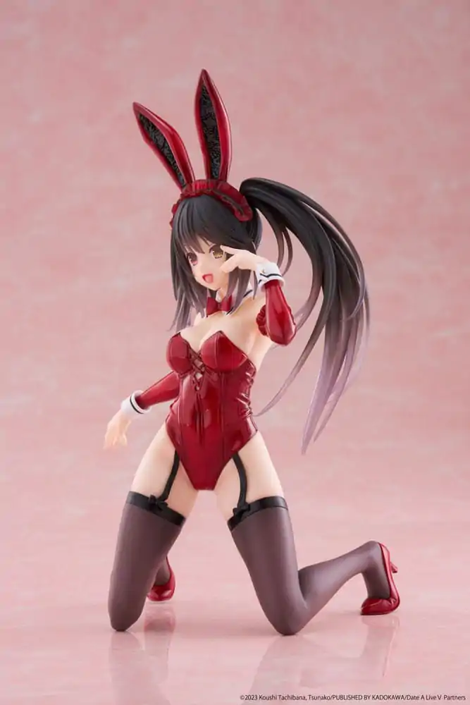 Date A Live V Statua PVC Figurka na biurko Cute Figure Kurumi Tokisaki Bunny Ver. 13 cm zdjęcie produktu