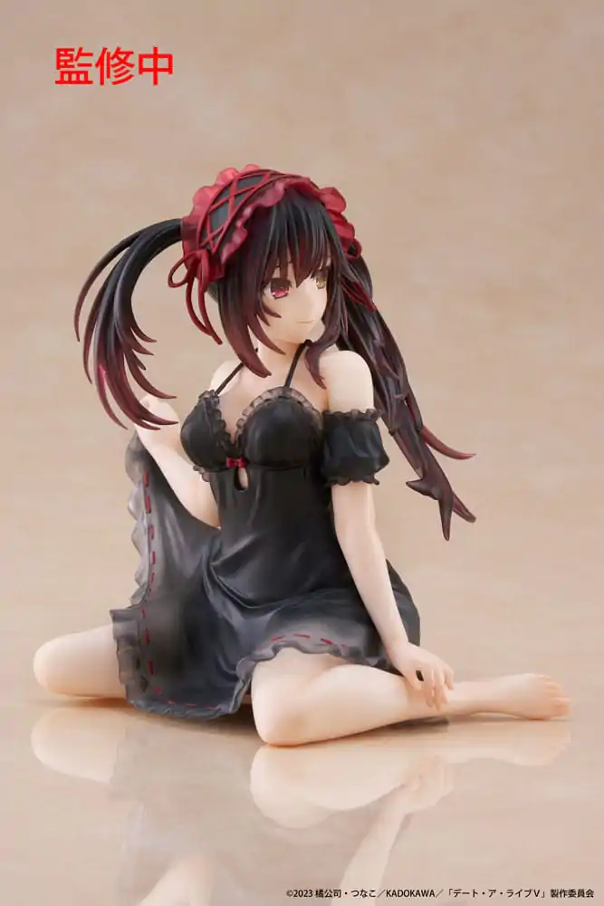 Date A Live V Figurka PVC na biurko Cute Figure Kurumi Tokisaki Nightwear Ver. 13 cm zdjęcie produktu