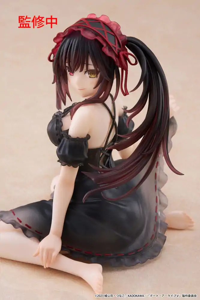Date A Live V Figurka PVC na biurko Cute Figure Kurumi Tokisaki Nightwear Ver. 13 cm zdjęcie produktu