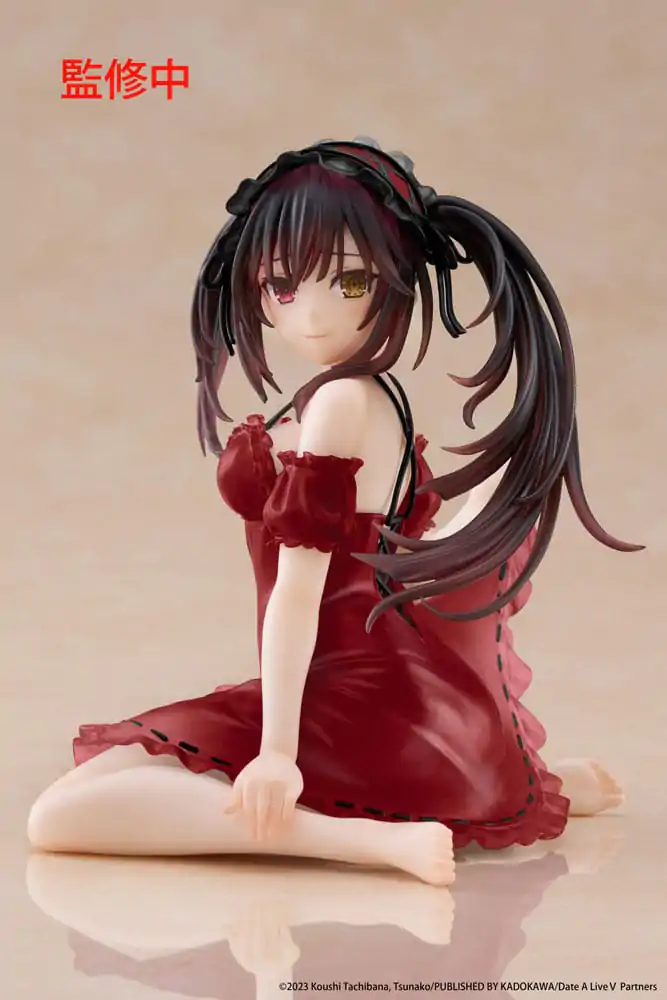 Date A Live V PVC Statuetka Desktop Cute Figure Kurumi Tokisaki Nightwear Ver. Renewal 13 cm zdjęcie produktu