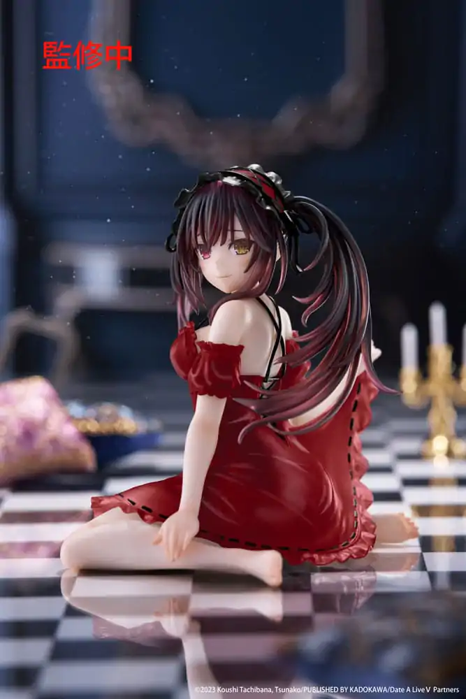 Date A Live V PVC Statuetka Desktop Cute Figure Kurumi Tokisaki Nightwear Ver. Renewal 13 cm zdjęcie produktu