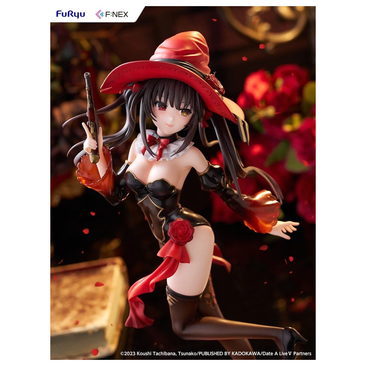 Date A Live V F:Nex PVC Figurka 1/7 Kurumi Tokisaki Witch Style ver. 25 cm zdjęcie produktu