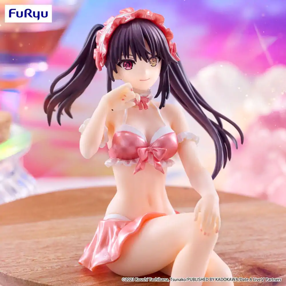 Date A Live V Noodle Stopper Figurka PCW Kurumi Tokisaki w Kostiumie Kąpielowym Pastel Red Color Ver. 15 cm zdjęcie produktu